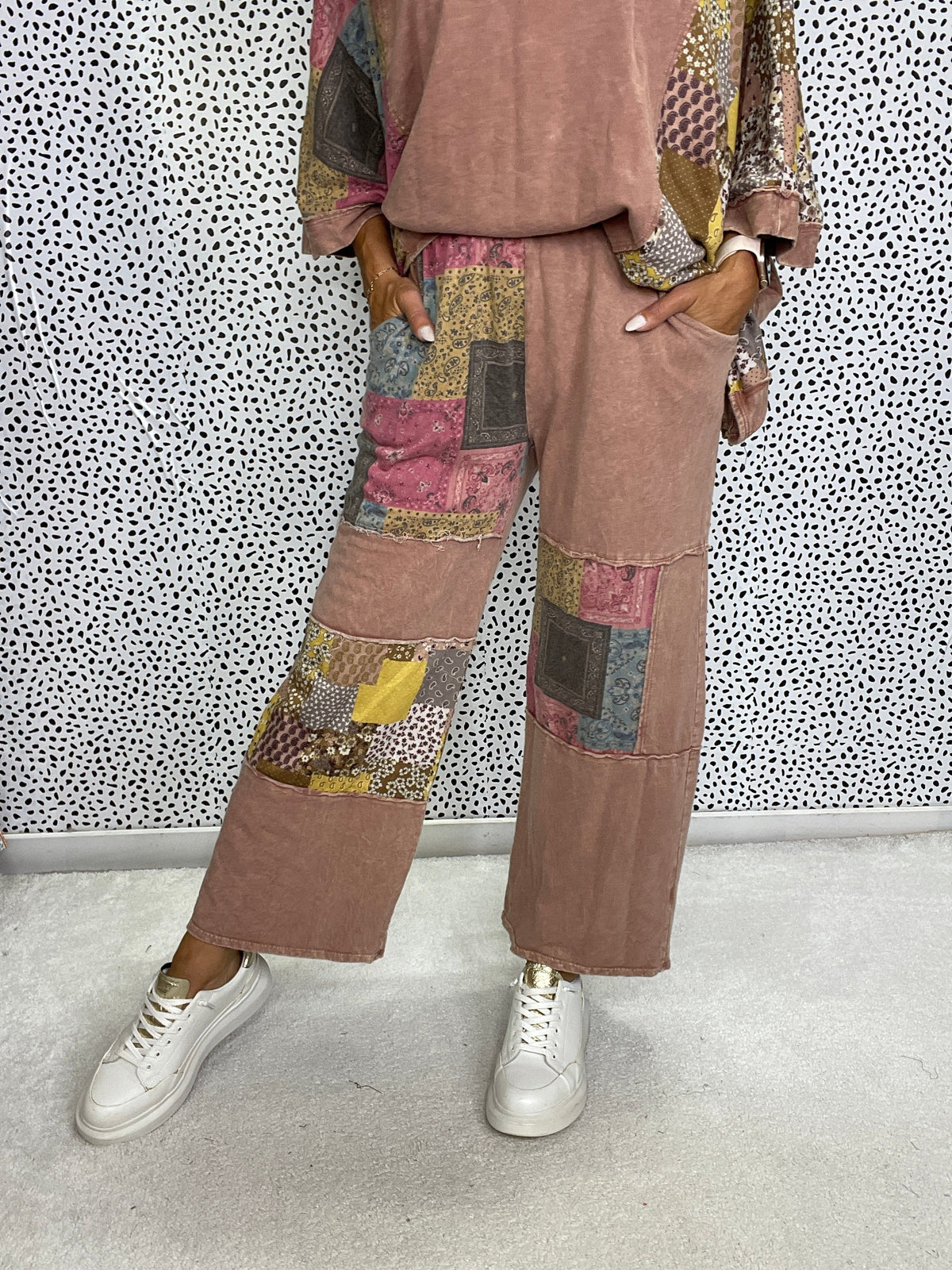 Bandana Dreams Patchwork Pants In 3 Colors