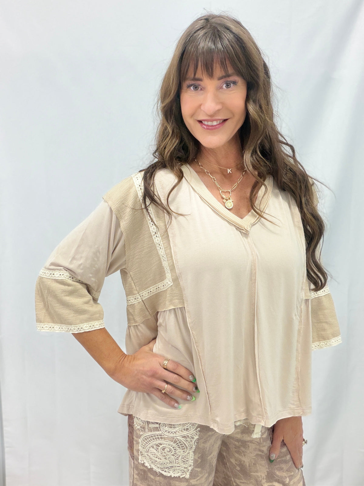 POL Soft Sands Top In 2 Colors