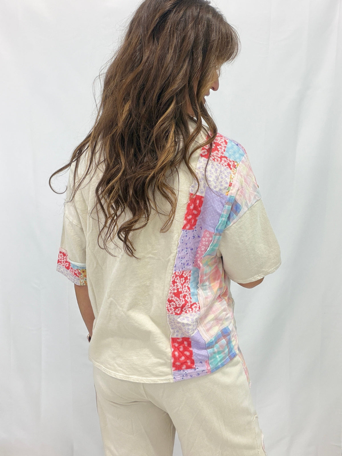 Chasing Daisies Plaid Bandana Top In 4 Colors
