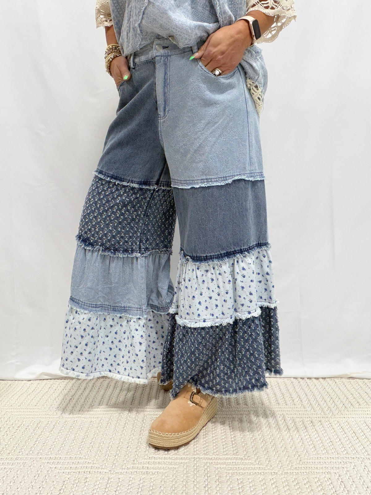 Storybook Patchwork Pants