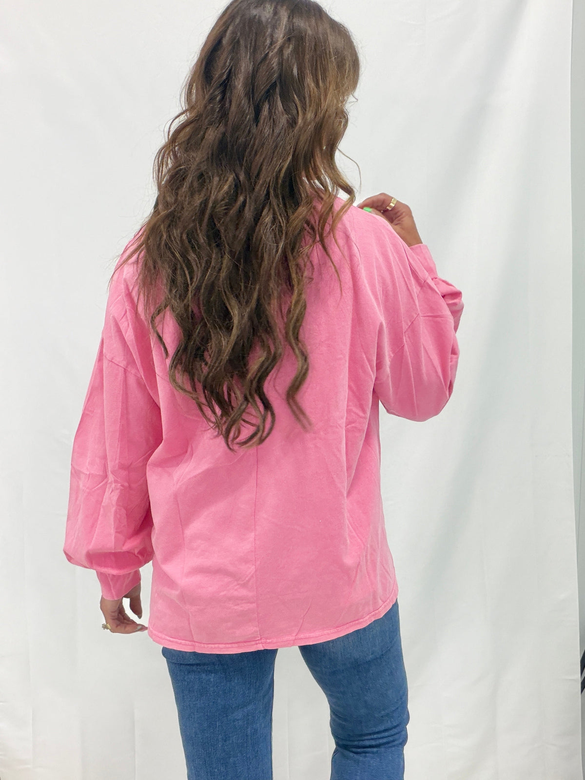 Sweet Star Mineral Washed Top In 2 Colors