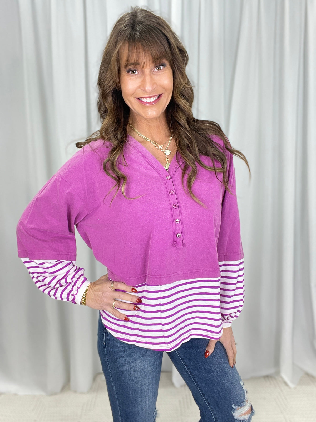 Orchid Sands Top in 2 Colors