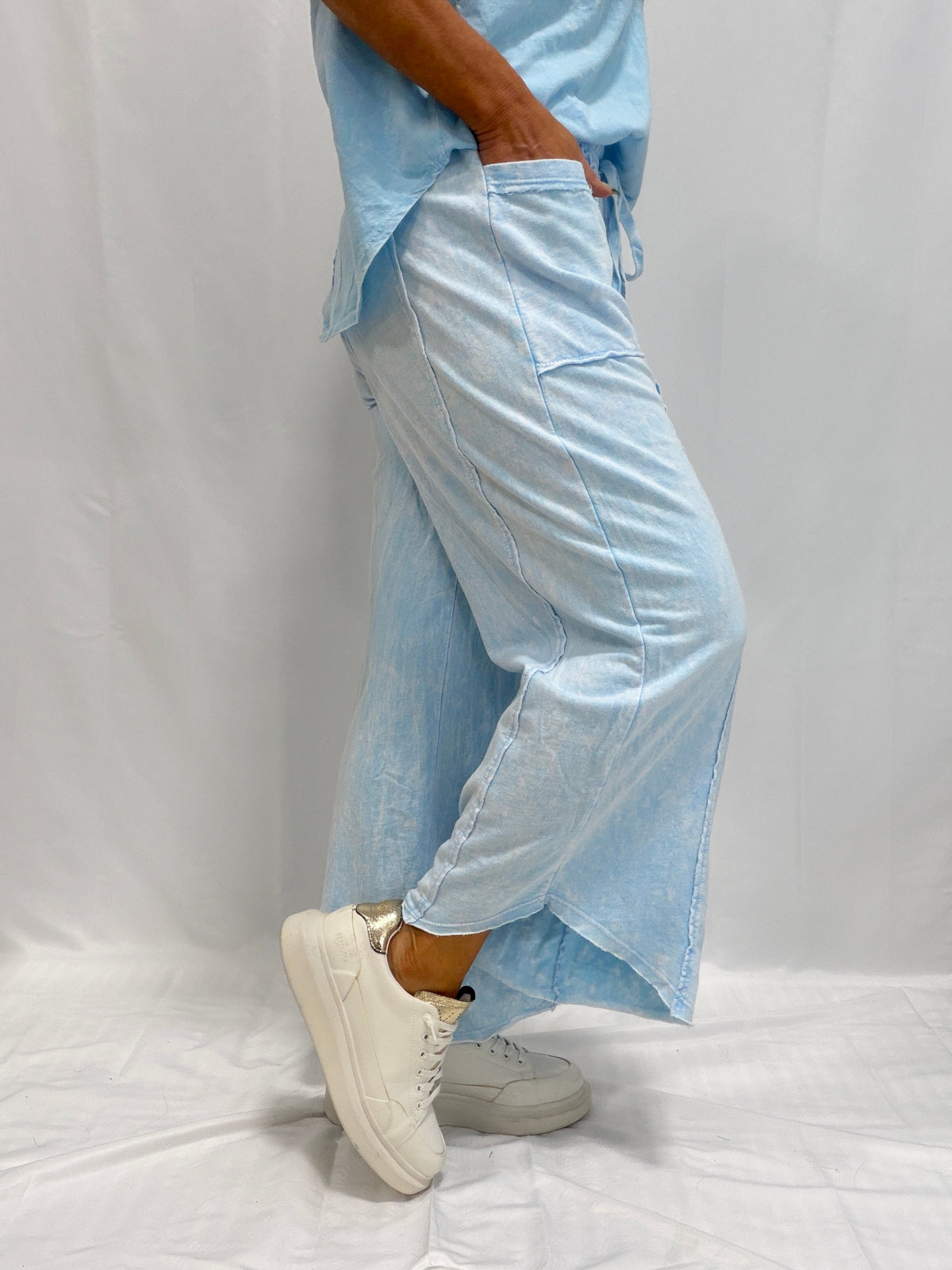 It's A Vibe Front Tie Pants In 10 Colors