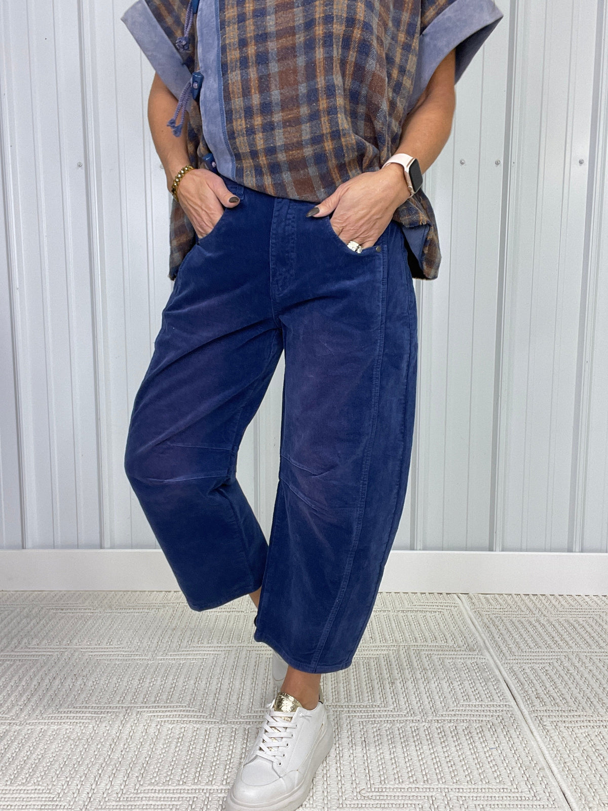 Take All Our Love Corduroy Barrel Pants In 3 Colors