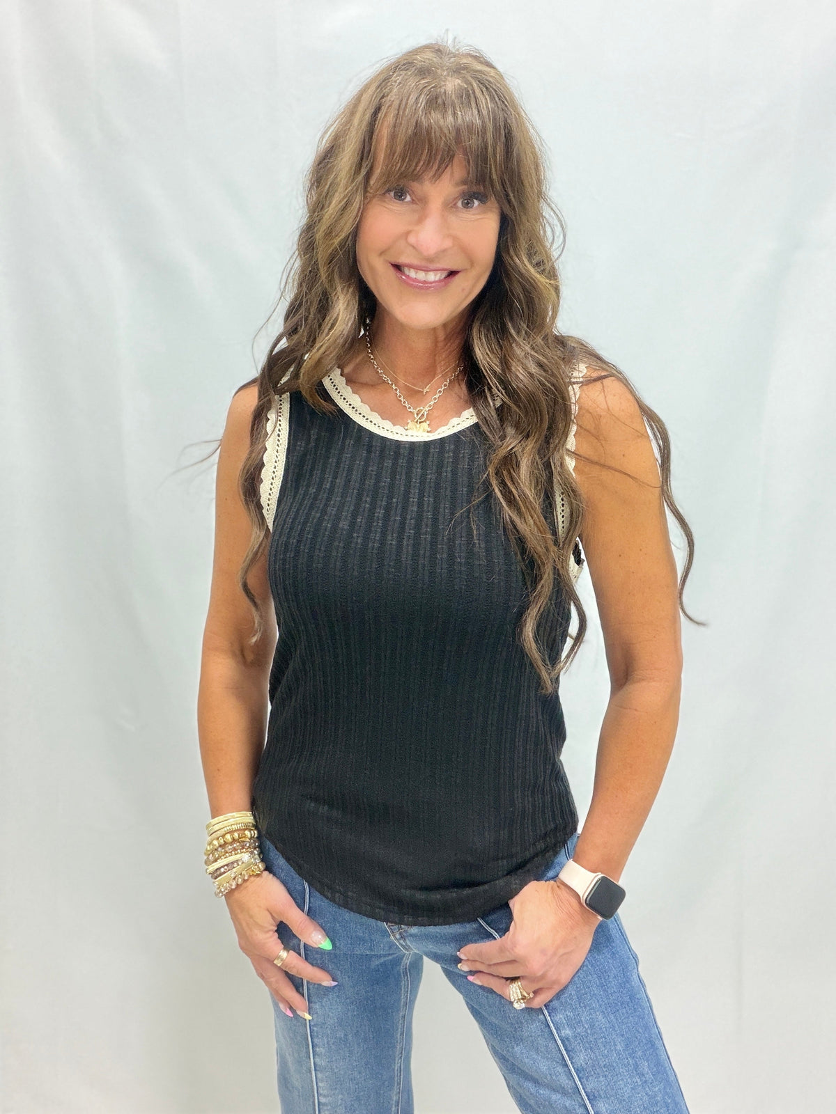 POL Cheerful Moments Sleeveless Top In 5 Colors