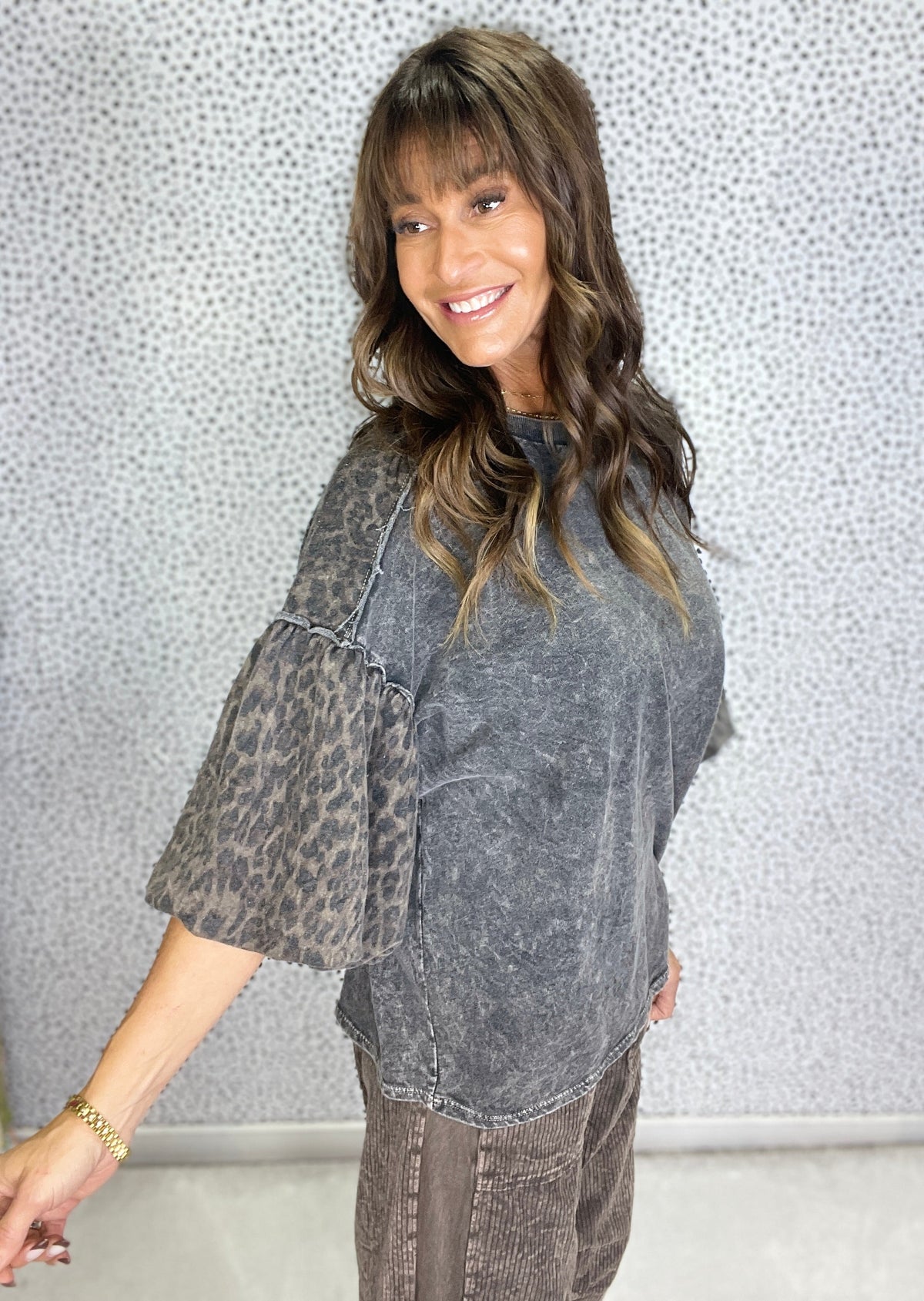 Untamed Ease Puff Sleeve Top In 3 Colors *Final Sale*