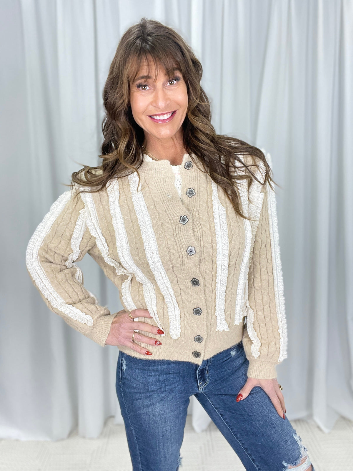 POL Don't Know What To Expect Balloon Sleeve Sweater In 2 Colors *Final Sale*