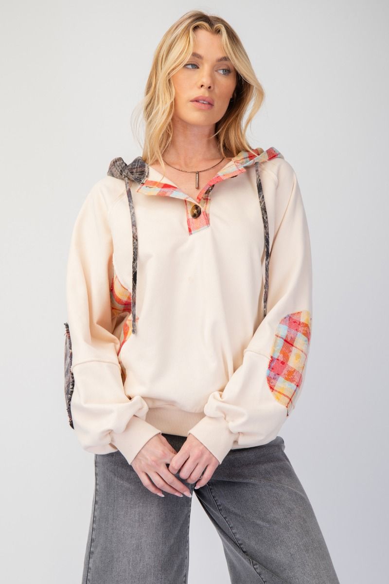 Shining Bright Star Patch Pullover *Final Sale*