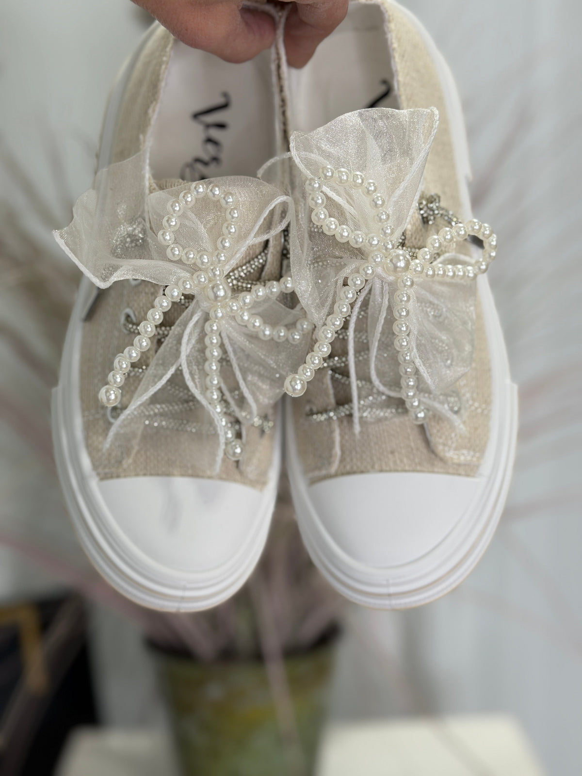 Very G Aman Natural Pearl Sneakers *Final Sale*
