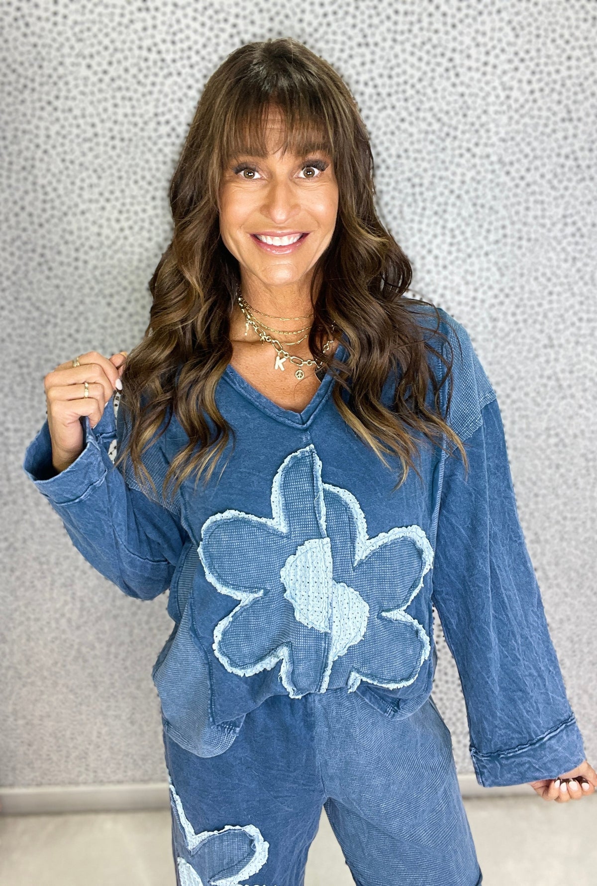 Boho Blooming Mineral Wash Top In 8 Colors