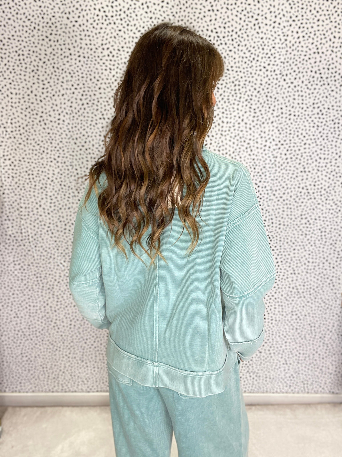 Coastal Comfort Textured Thermal Pullover In 5 Colors