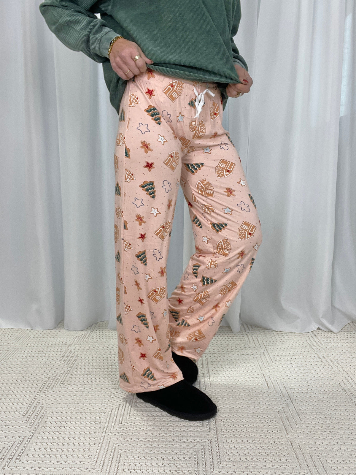 Oh What Fun It Is Holiday Lounge Pants In 2 Colors *Final Sale*