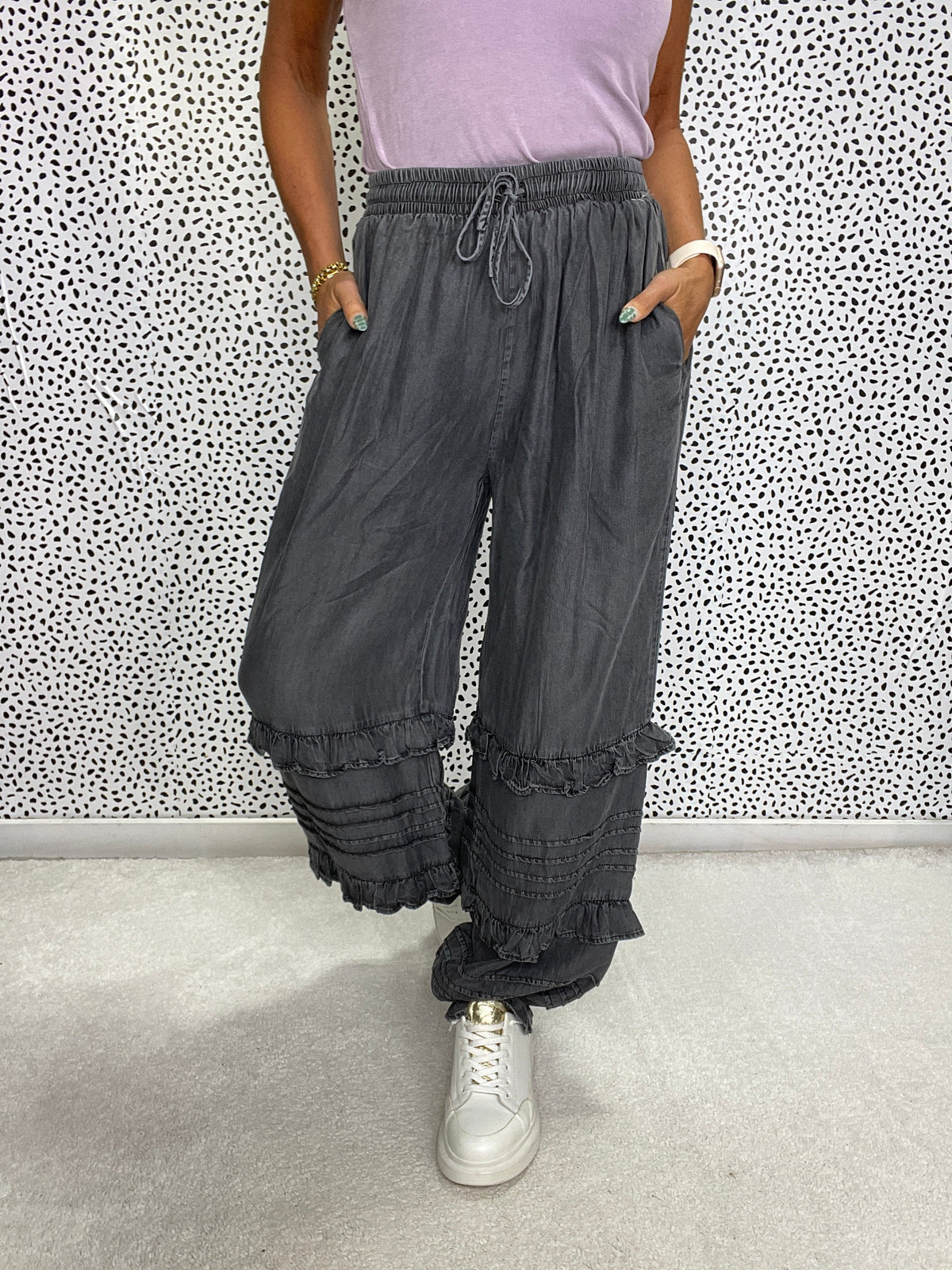 The Best Part Of Me Pull On Joggers In Black