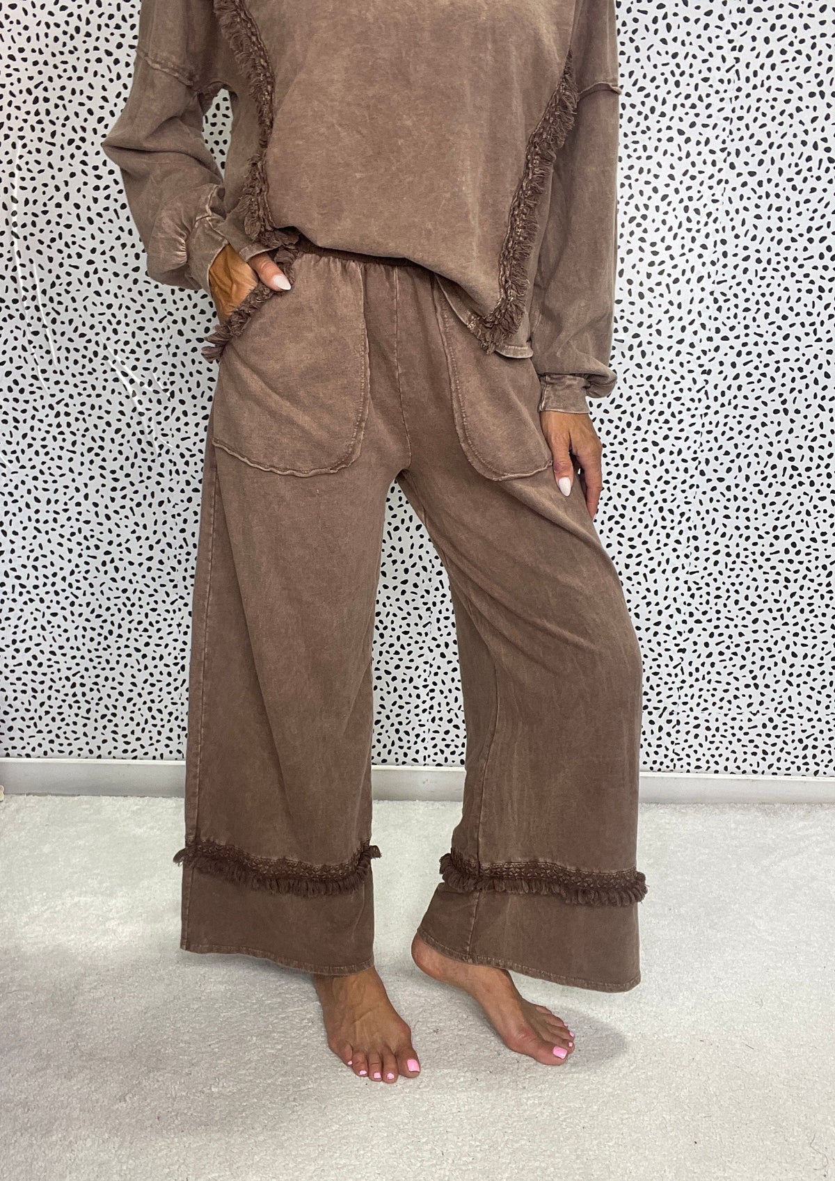The Boho Bloom Lounge Pants In 4 Colors *Final Sale*