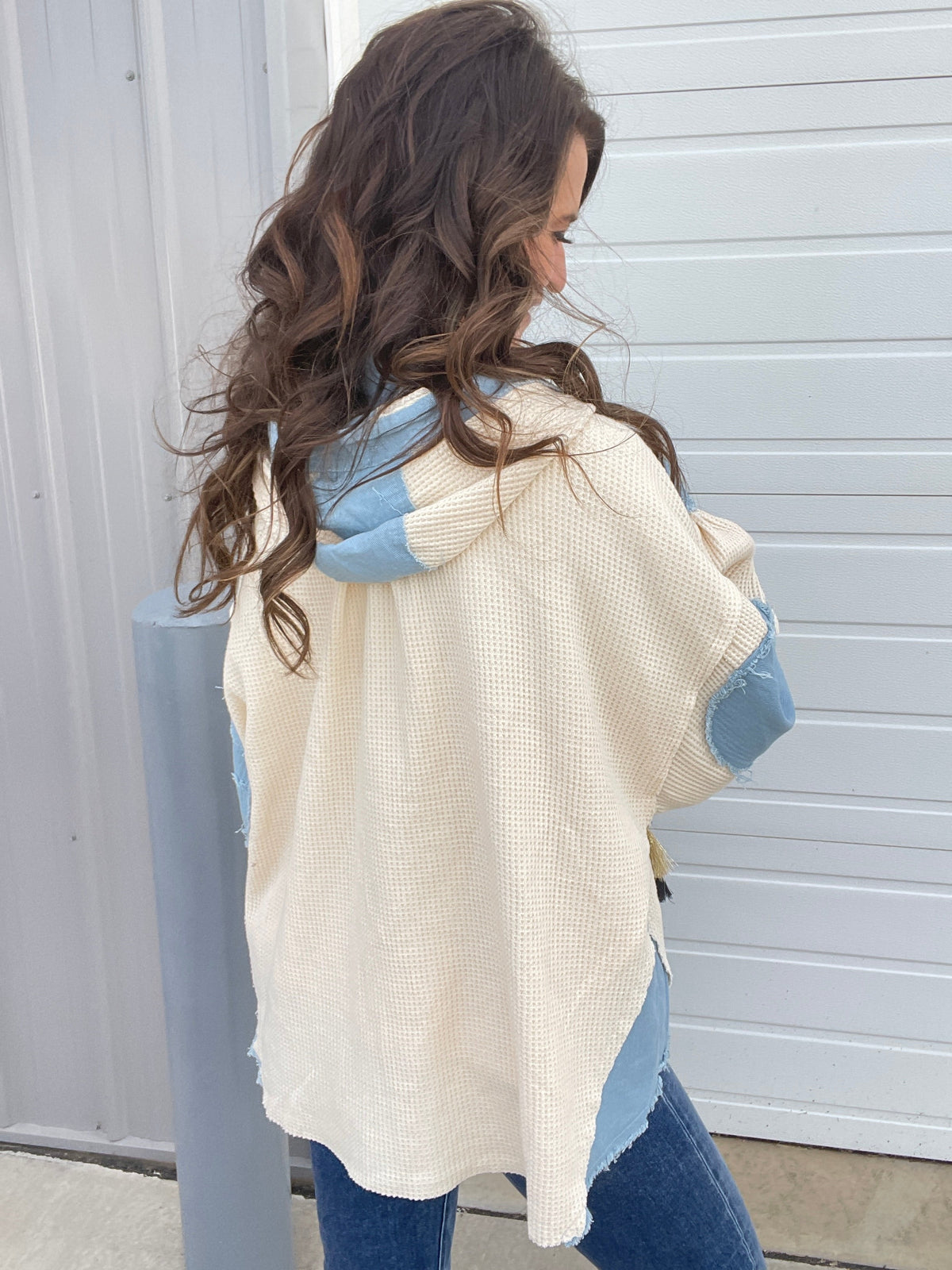 POL My Way To You Button Up Hooded Top In 2 Colors *Final Sale*