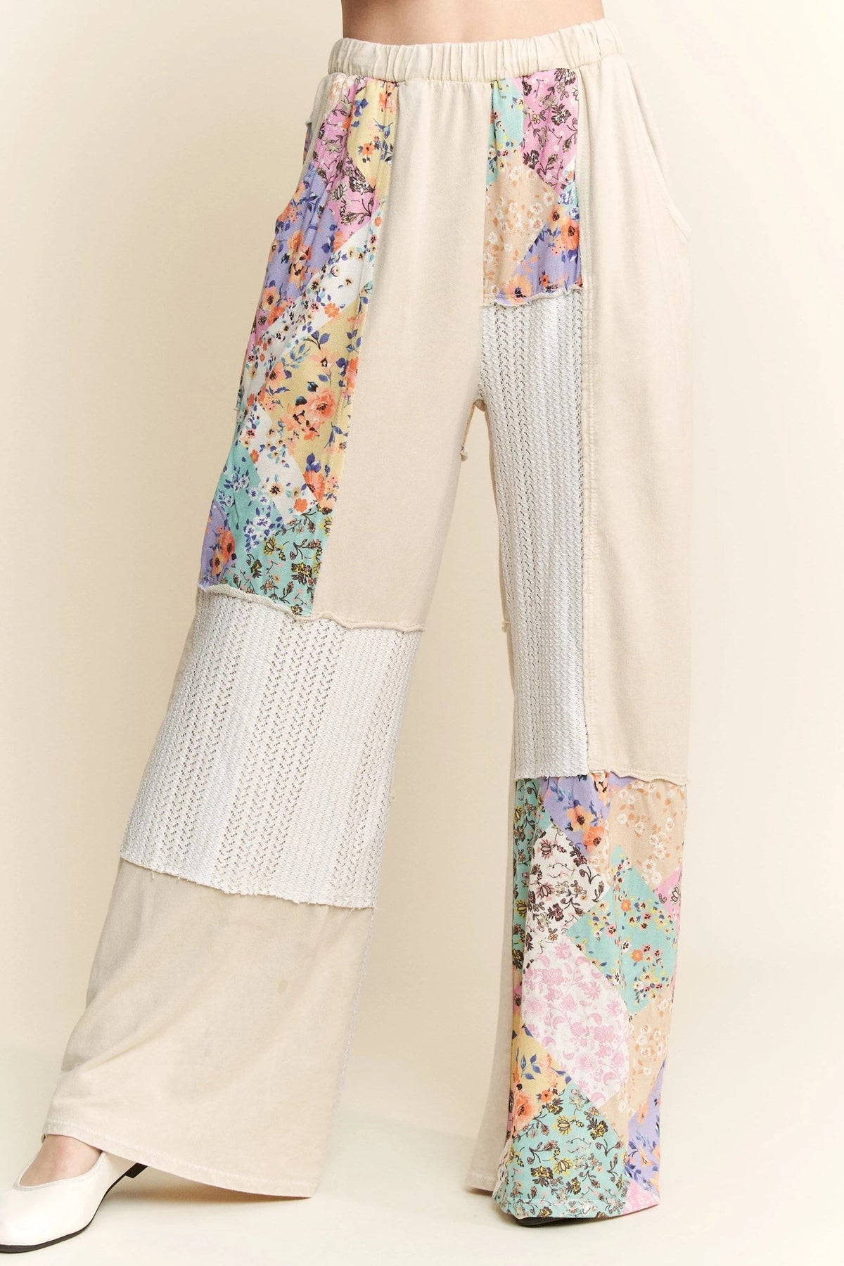 Moving My Way Mineral Washed Boho Wide Leg Pants In 4 Colors *Final Sale*
