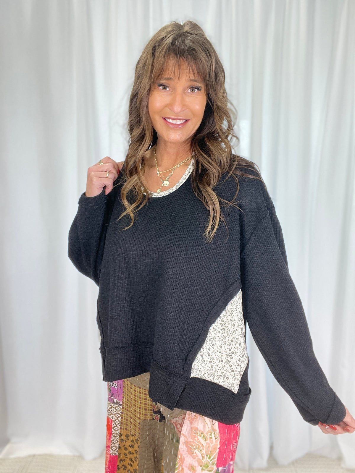 POL Daydream Rebel Balloon Sleeve Top In 3 Colors