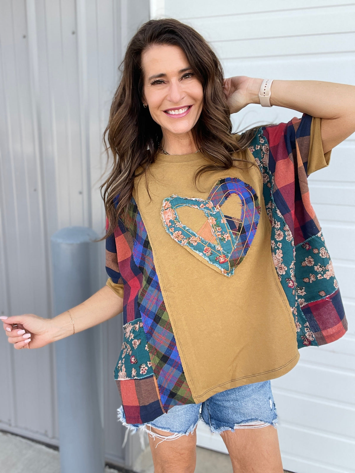 Whole Peace Terry Knit Short Dolman Sleeve Top In 5 Colors *Final Sale*