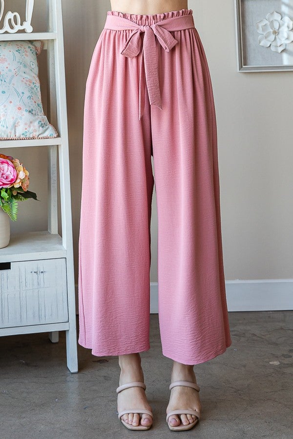 Pre-Order Pre-Order Paperbag Waistband Pocket Casual Pants In 4 Colors*Final Sale* *Final Sale*