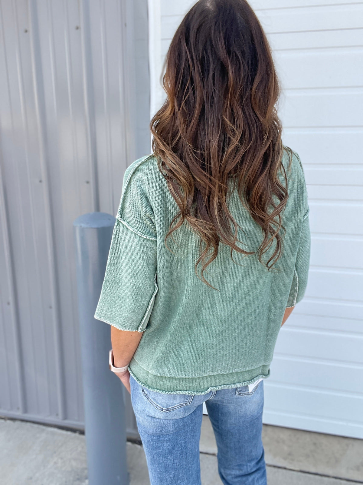 All For It Half Sleeve Knit Sweater In 8 Colors *Final Sale*