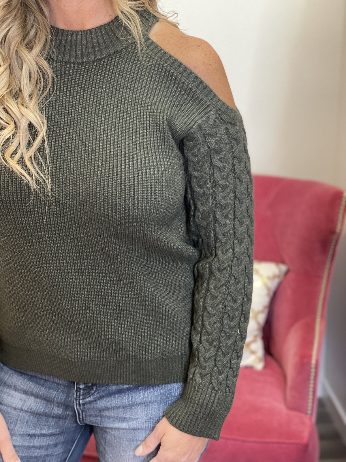 Cut Me Some Slack Sweater *Final Sale*