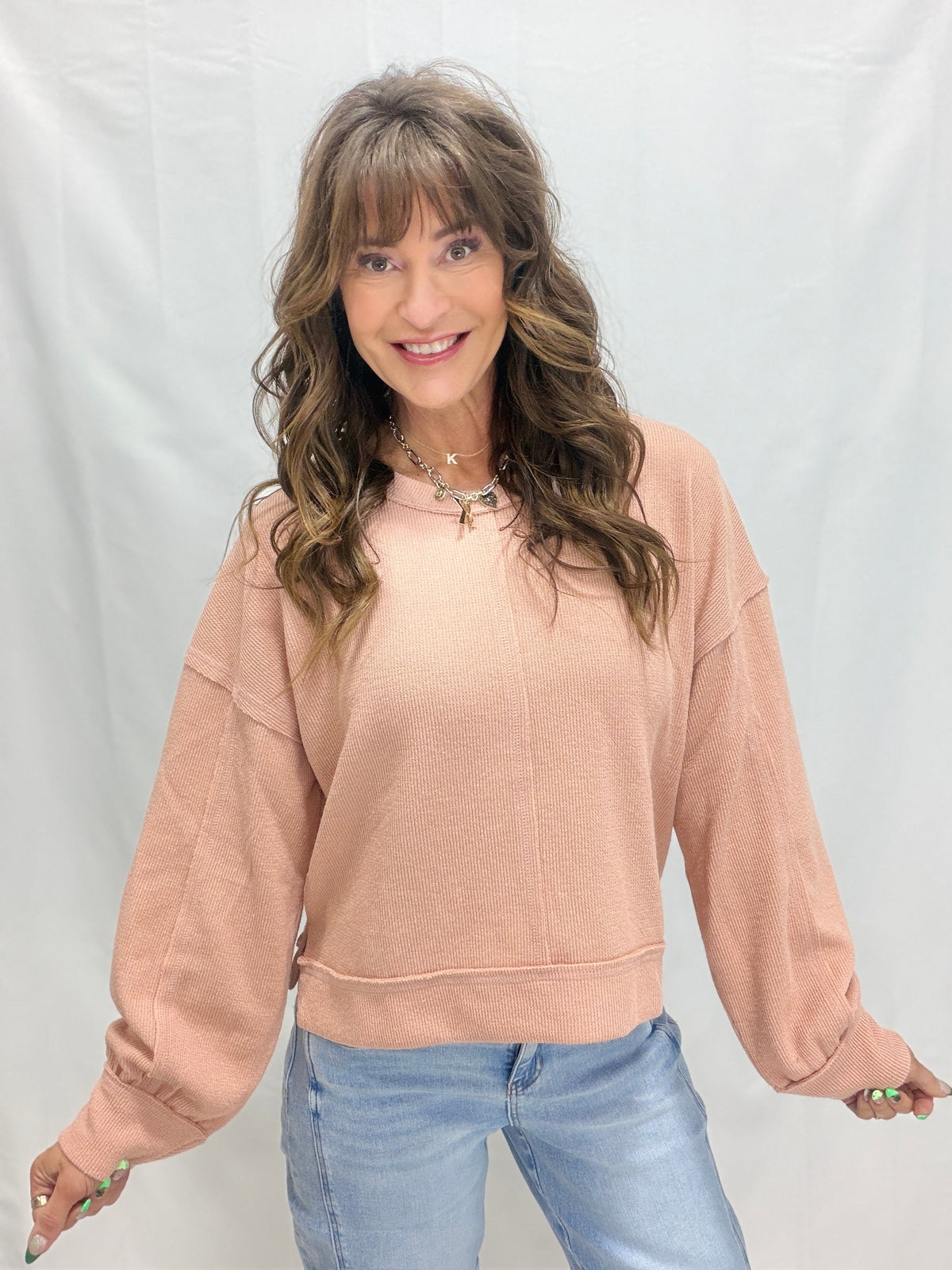 Center Stage Seam Top