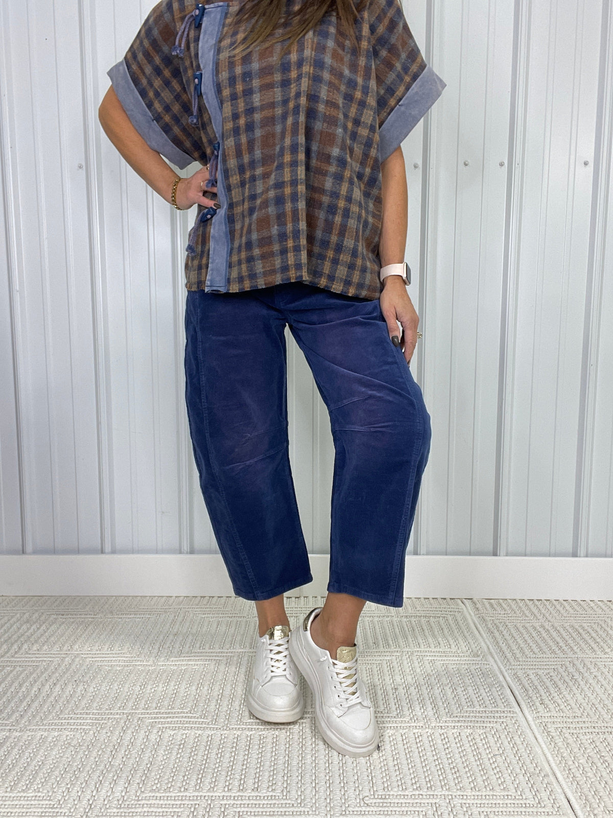 Take All Our Love Corduroy Barrel Pants In 3 Colors
