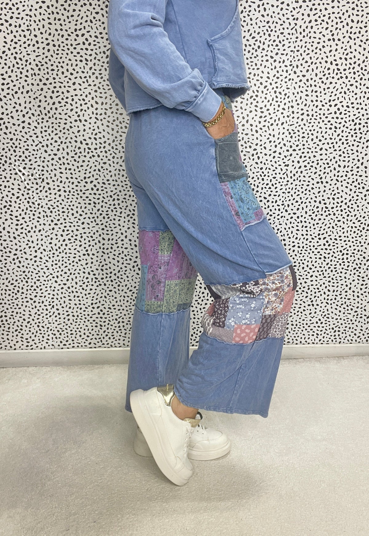 Bandana Dreams Patchwork Pants In 3 Colors