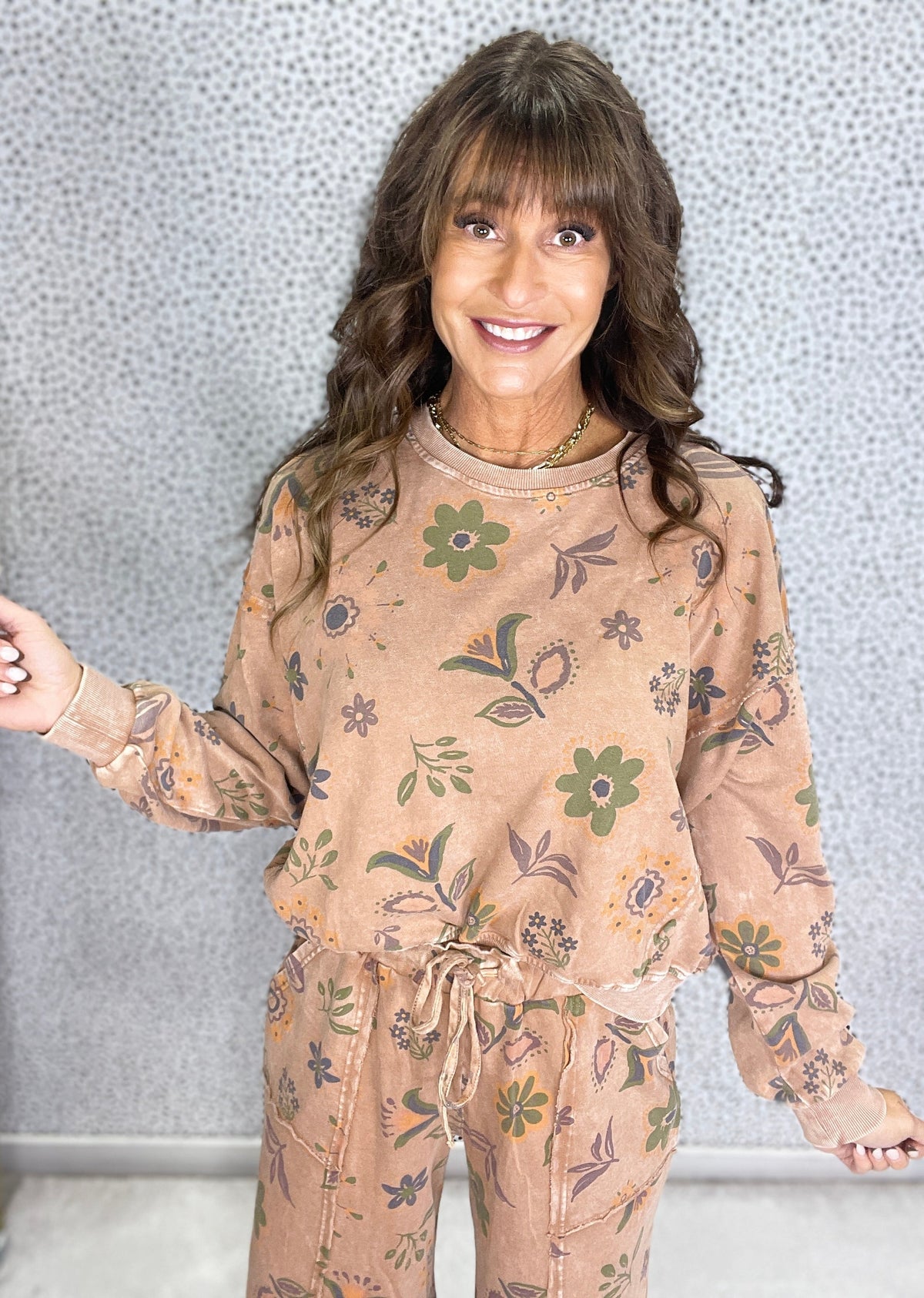 Find My Way Floral Print Top In 4 Colors