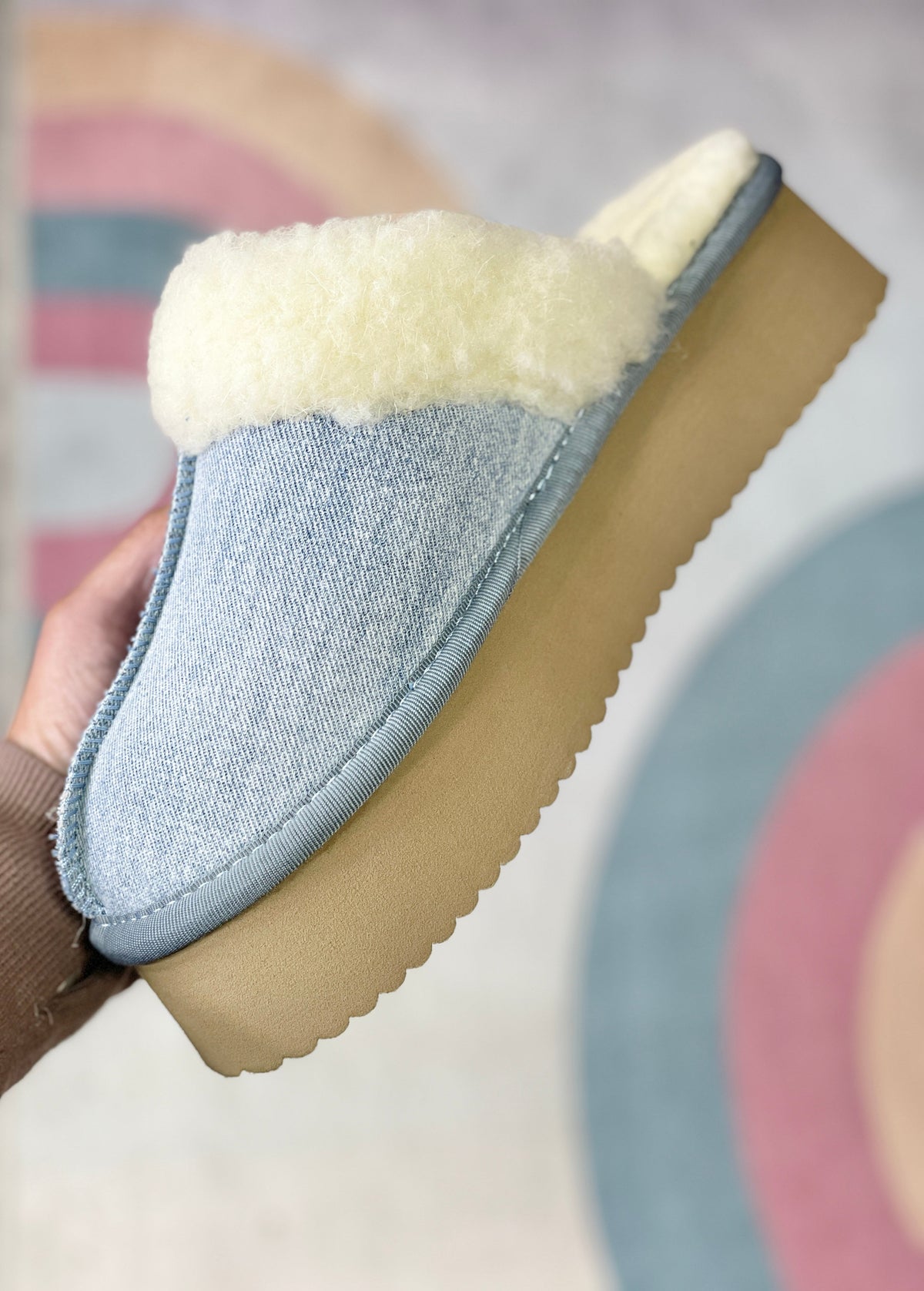 Corkys Cuddle Up Faux Suede Slipppers In 2 Colors *Final Sale*