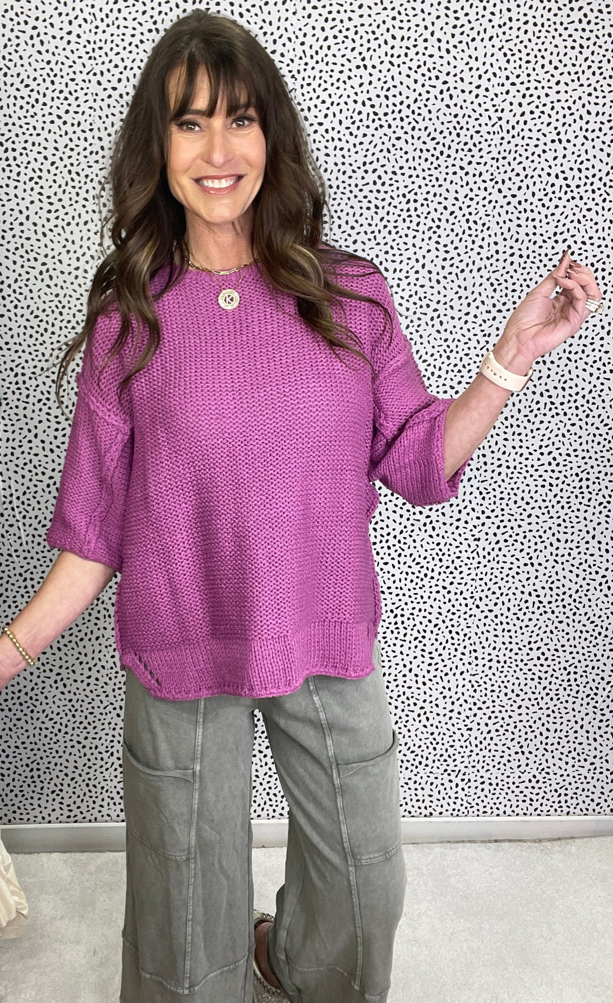 Always Good Dolman Sleeve Sweater Top In 4 Colors *Final Sale*