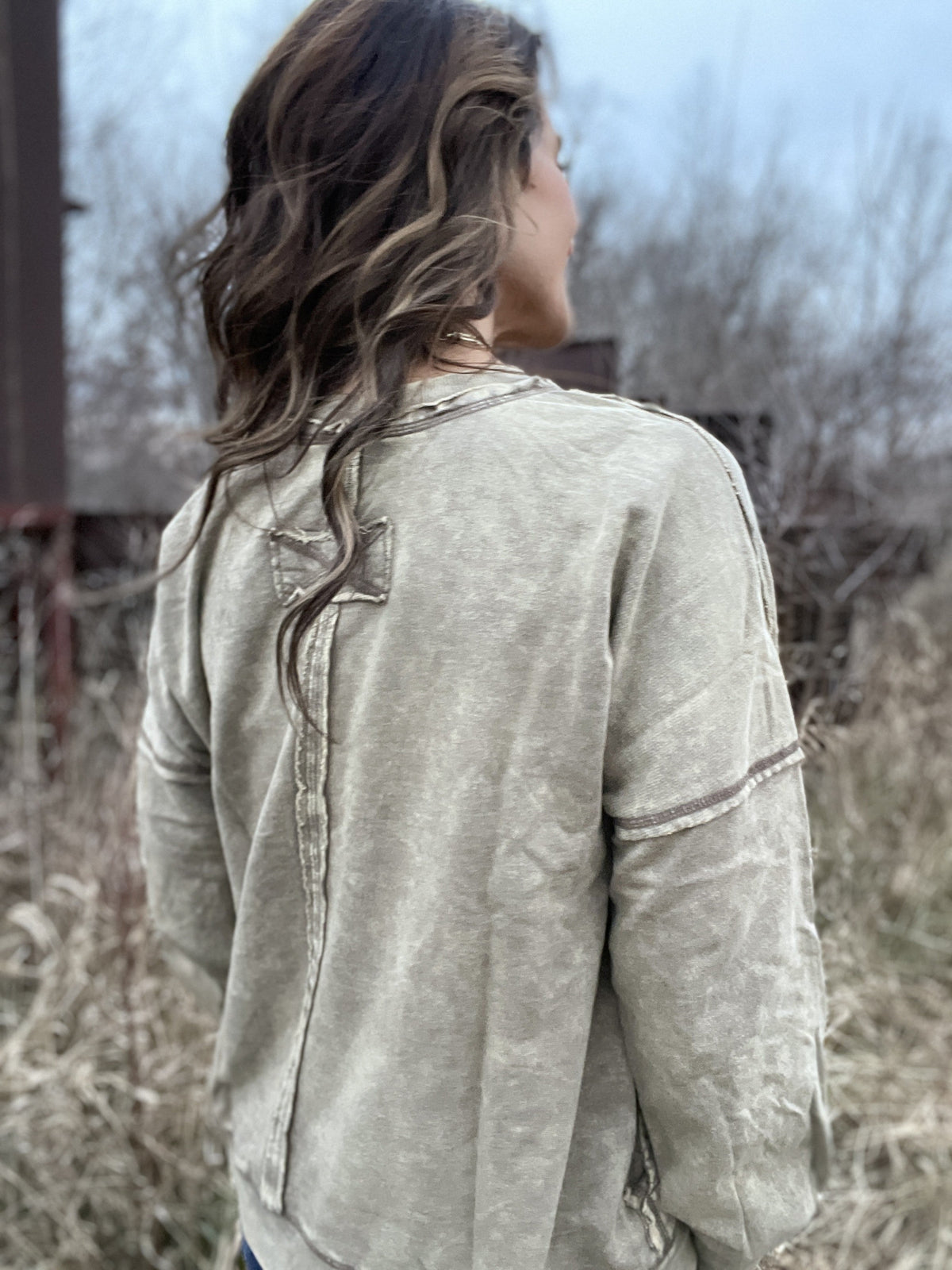 Frosted Details Casual Pullover Crewneck 3.0 In 6 Colors *Final Sale*