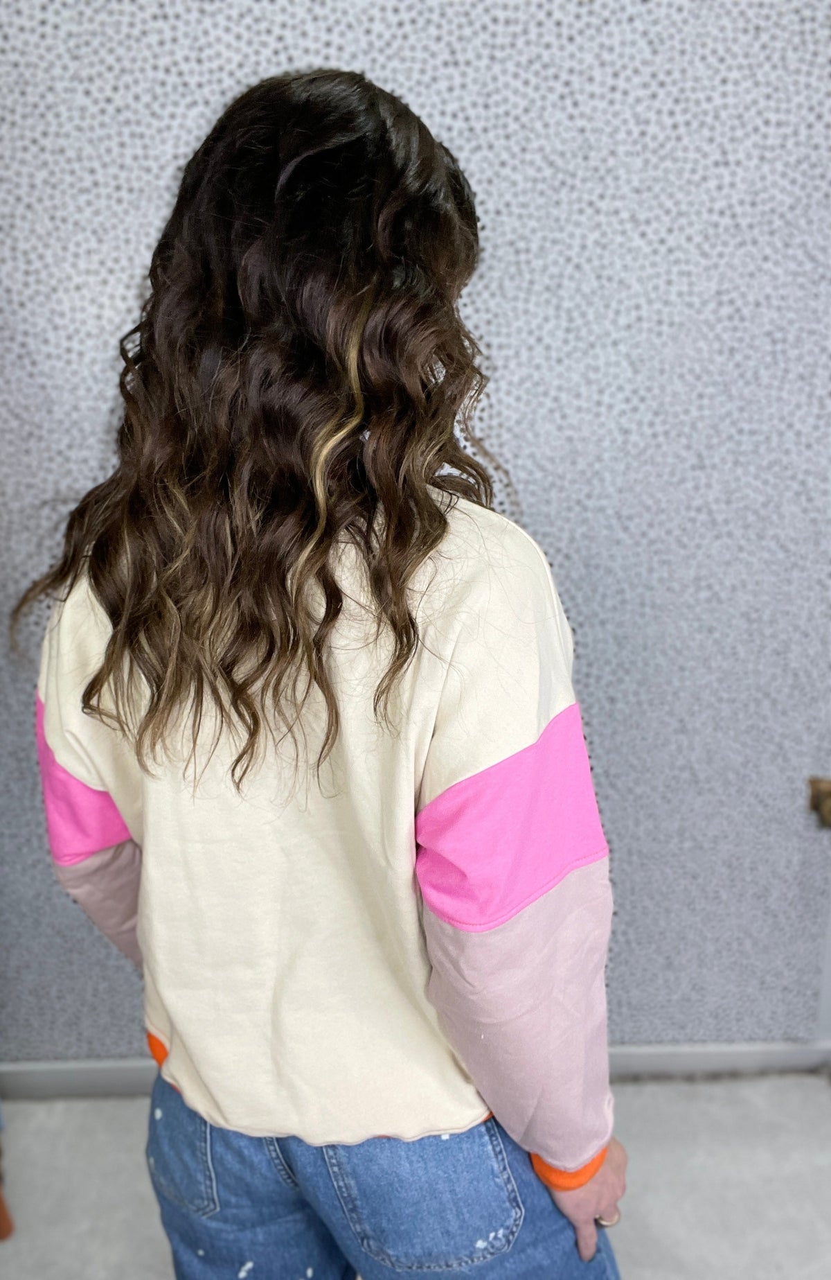 Here For You Color Block Pullover In 2 Colors *Final Sale*