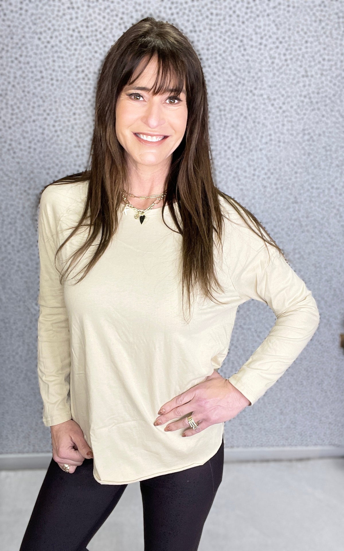 Special Place In My Heart Long Sleeve Top In 3 Colors *Final Sale*