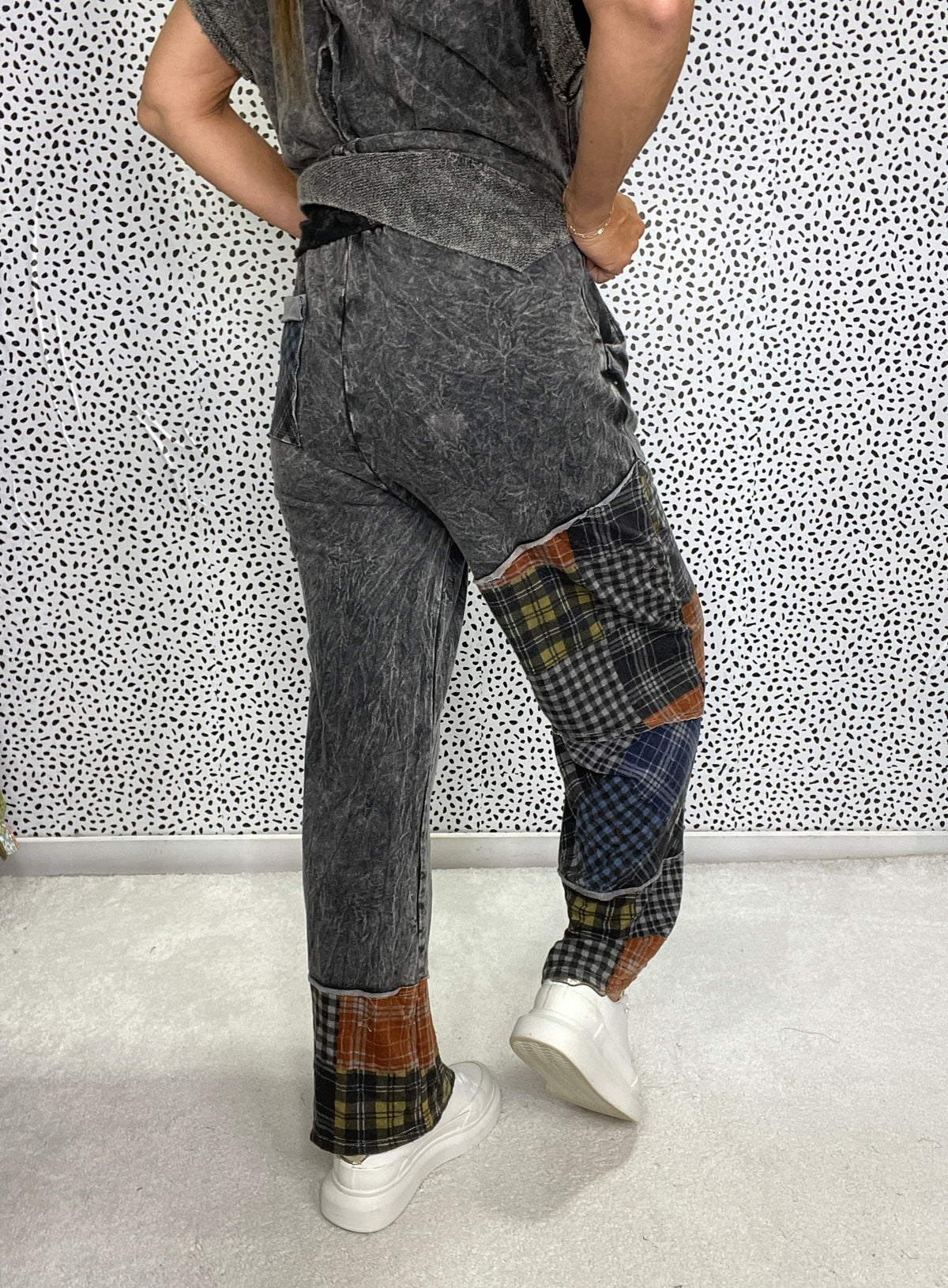Woodland Patchwork Pants in 2 Colors