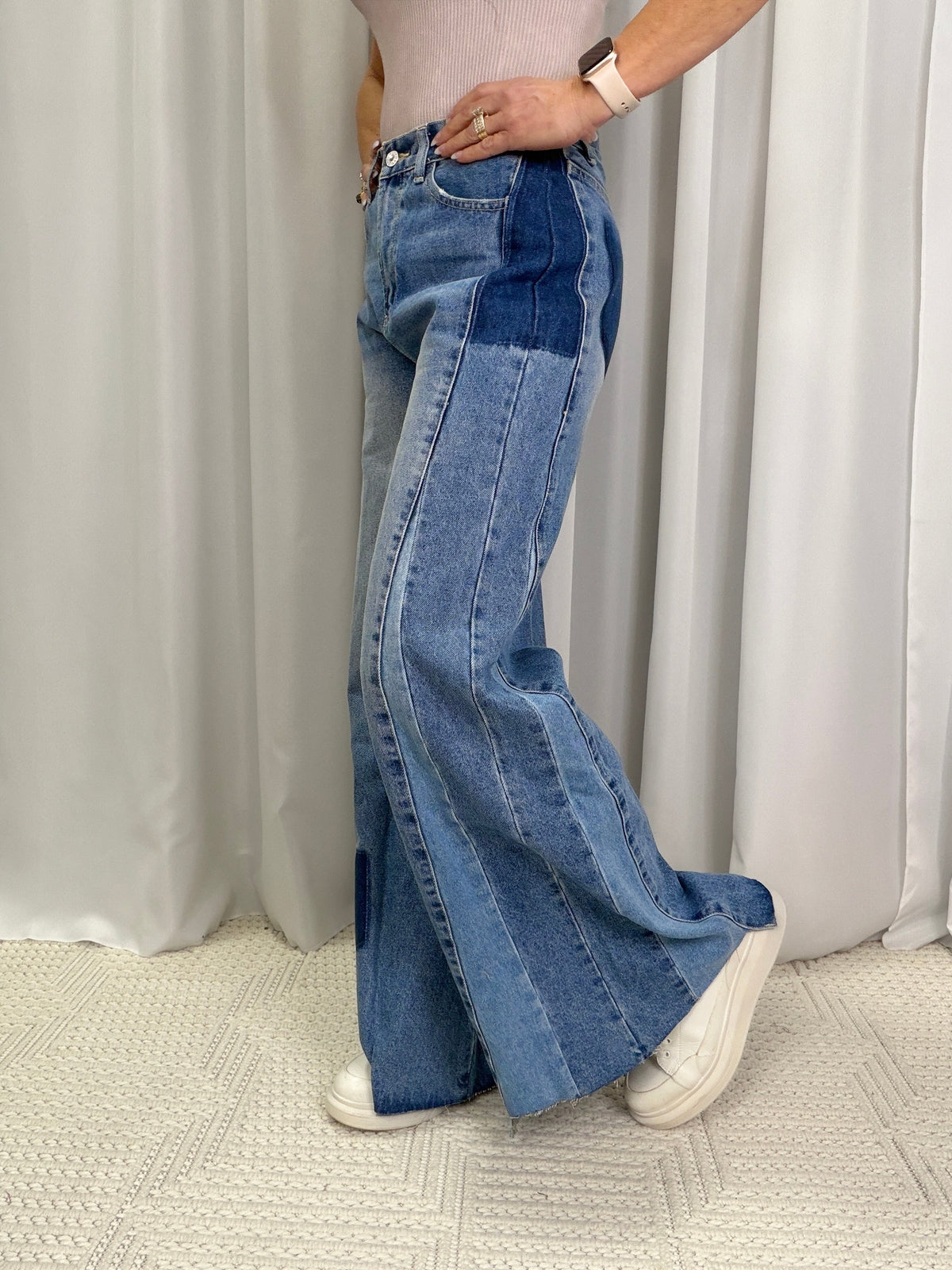 Baylie  High Waisted Jeans 686 In Denim *Final Sale*