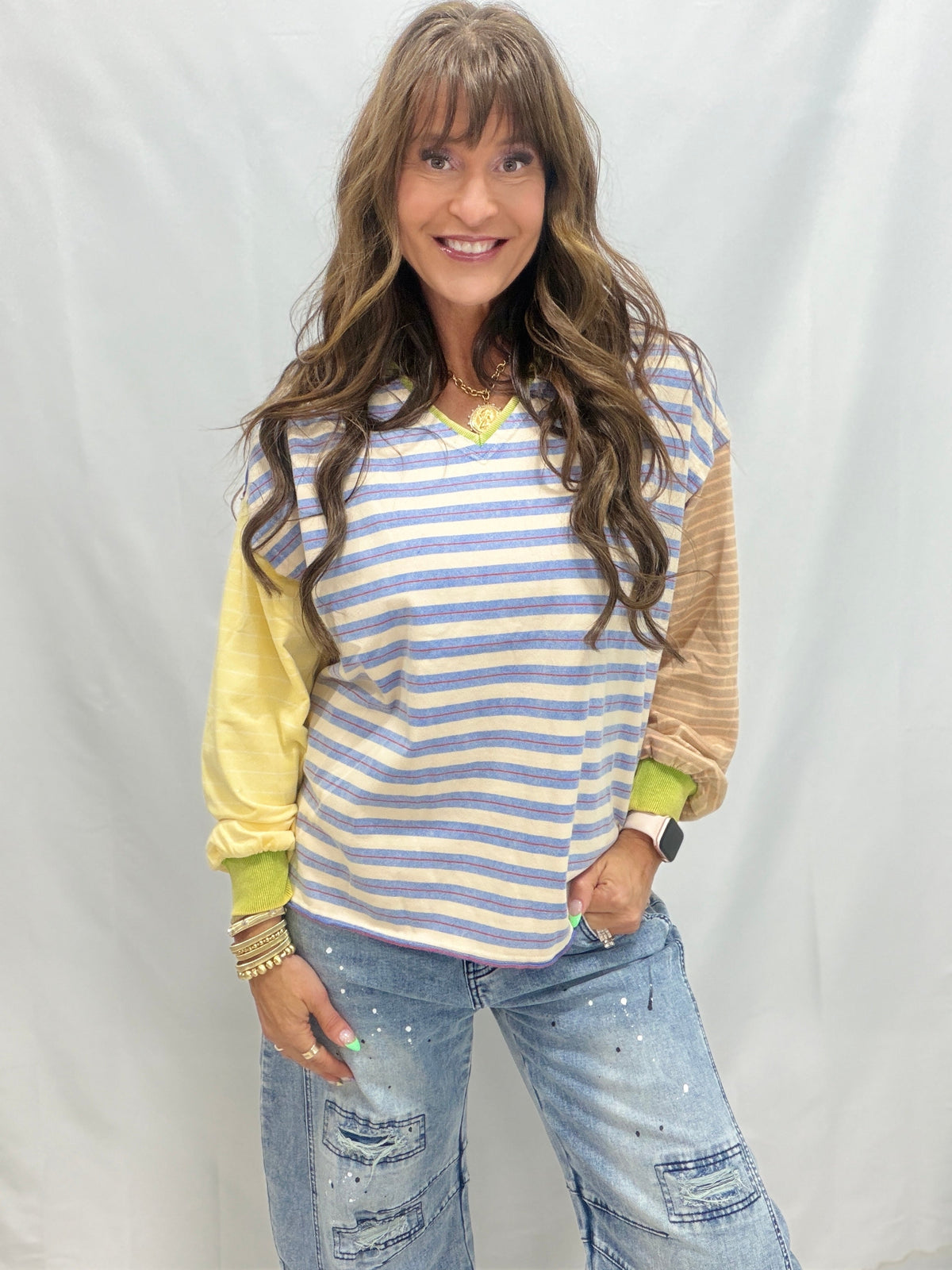 Reason To Live Washed Terry Pullover In 2 Colors