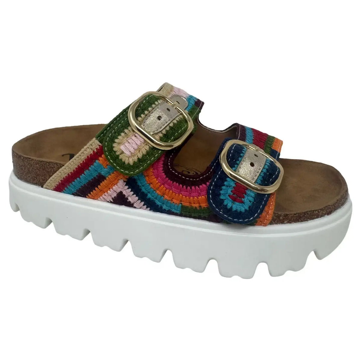 Very G Rayna Platform Sandal In Multi