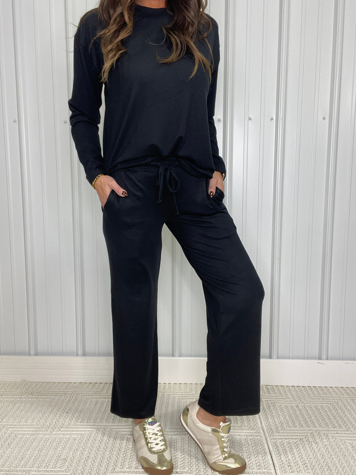 Finding Yourself Wide Leg Lounge Pants