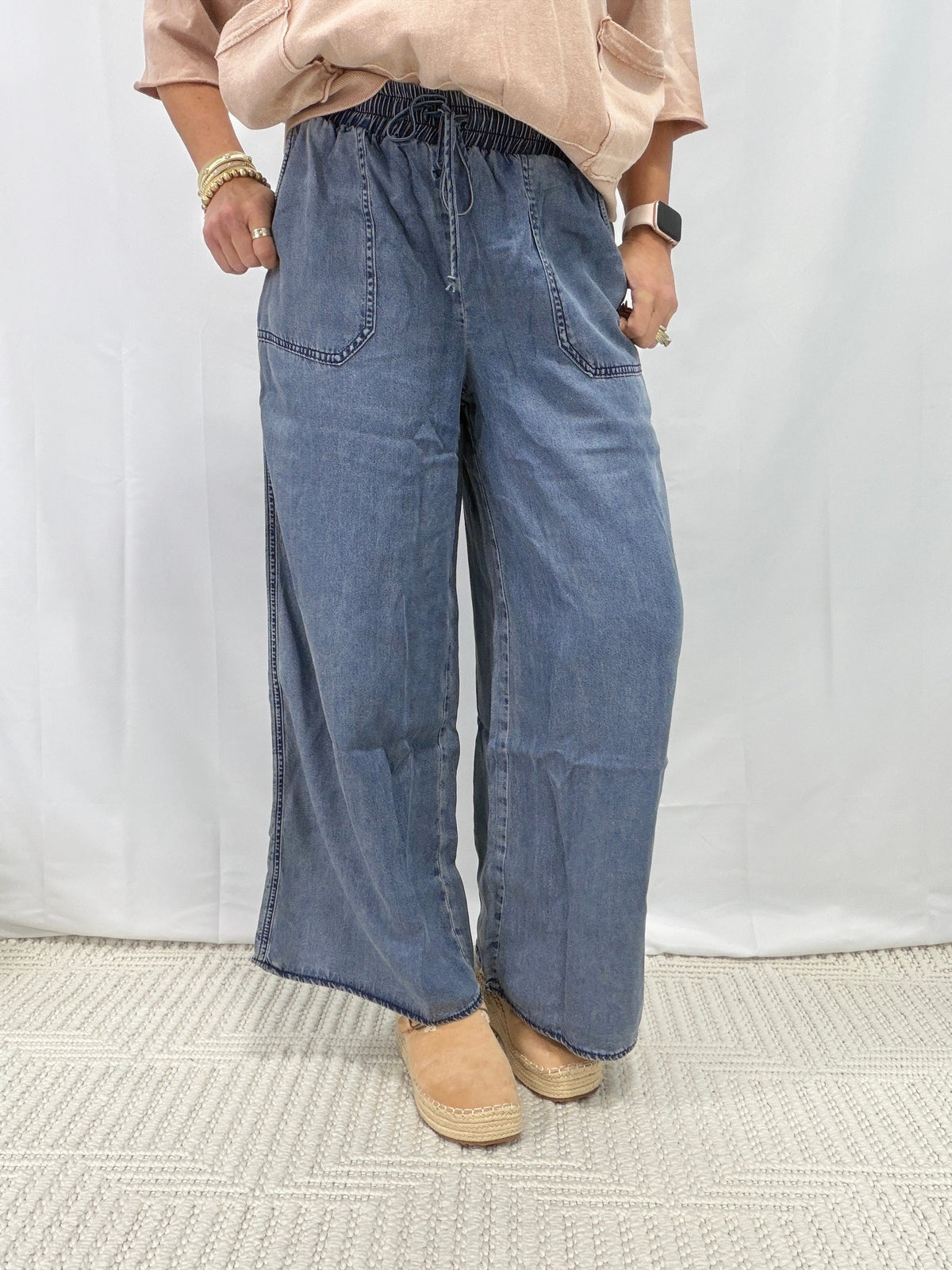 I'll Never Lie Tencel Wide-Leg Pants In 2 Colors