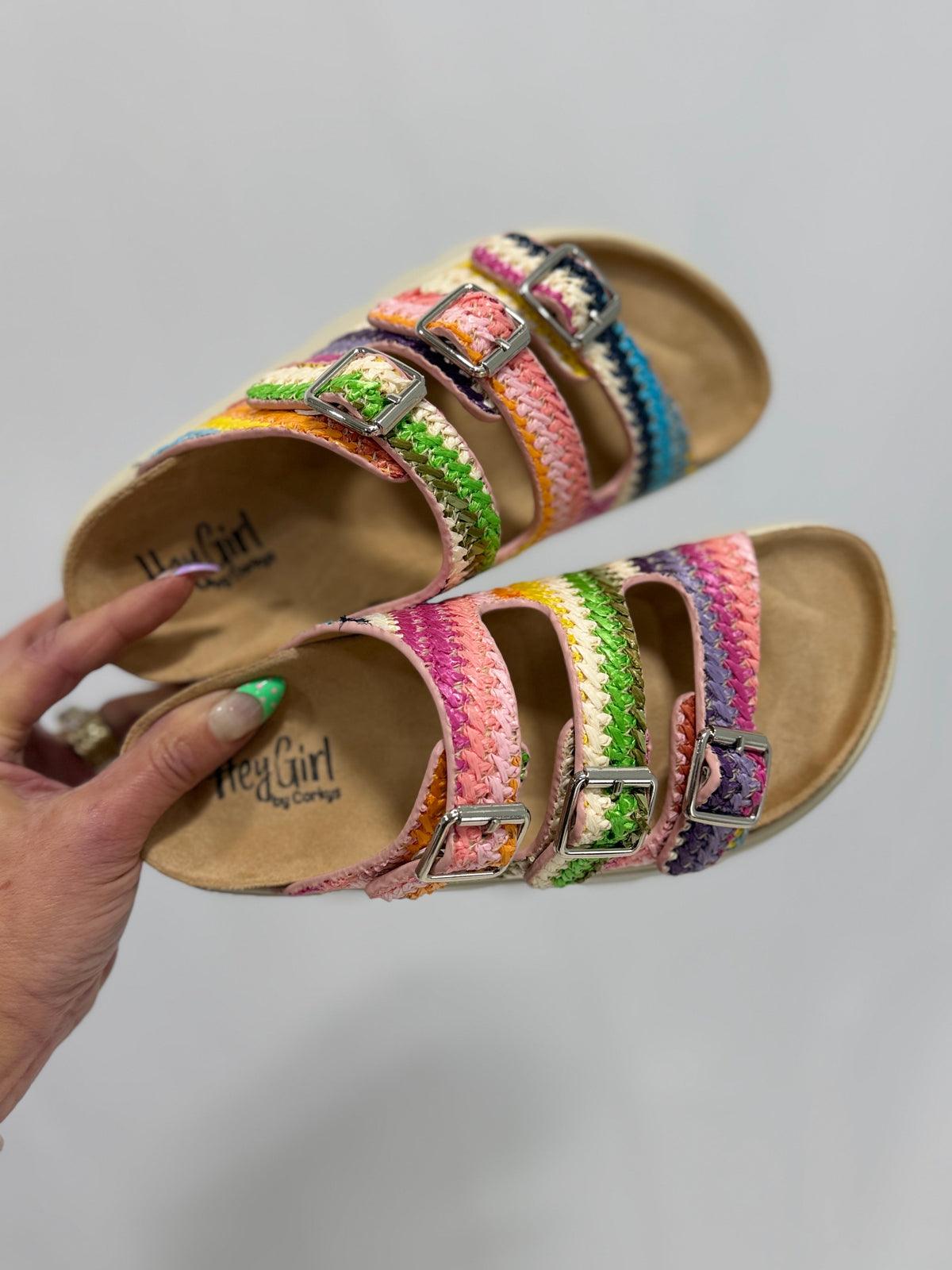 Corkys Threes Company Sandal In Multi