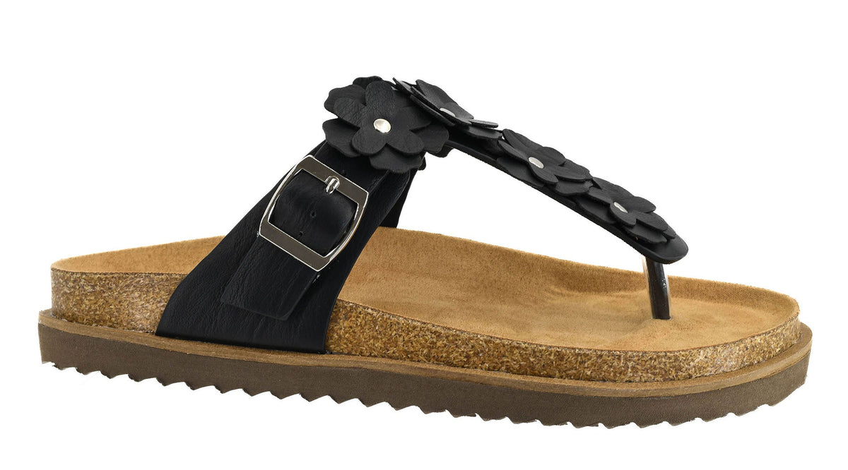 Corkys Bless Her Heart Sandals In Black *Final Sale*