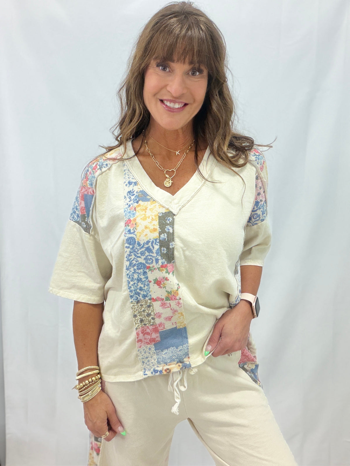 You Make Me Want To Flower Print Top In 4 Colors