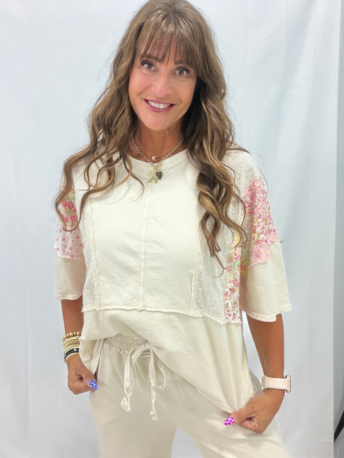 Wildest Dreams Mineral Washed Top In Natural