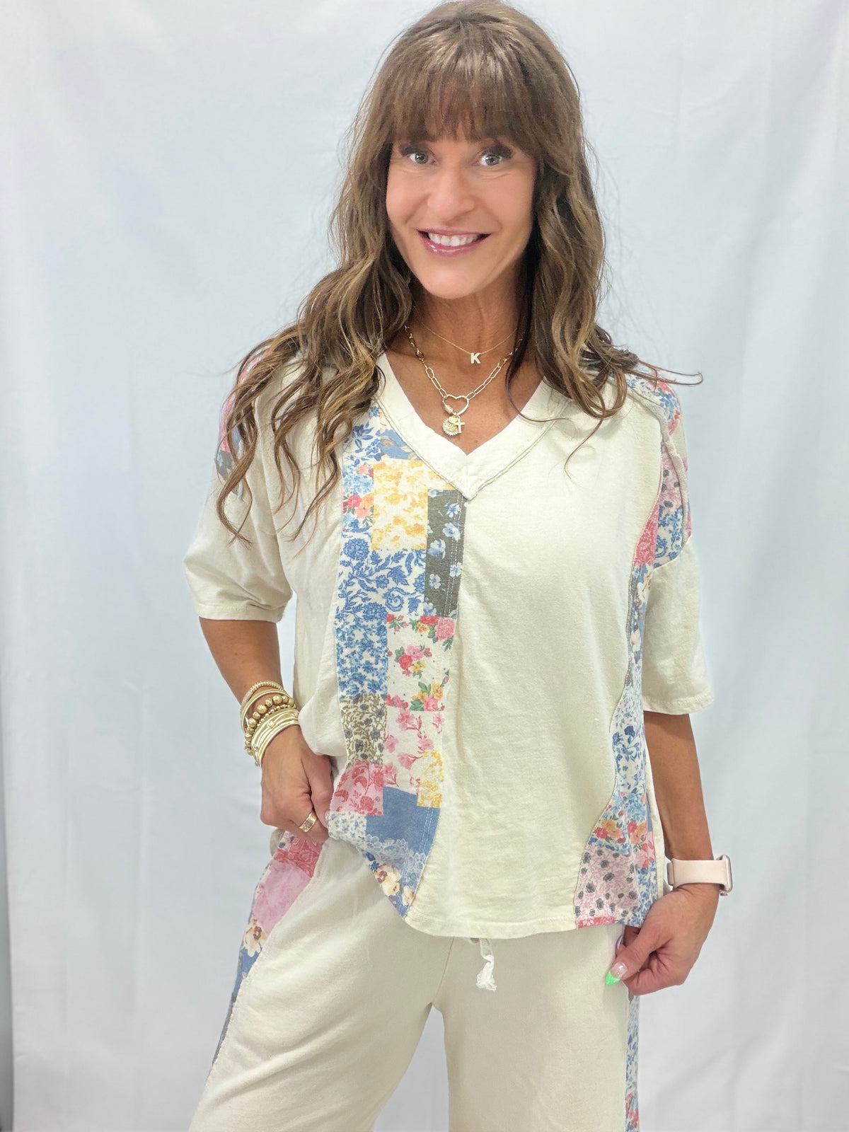 You Make Me Want To Flower Print Top In 4 Colors