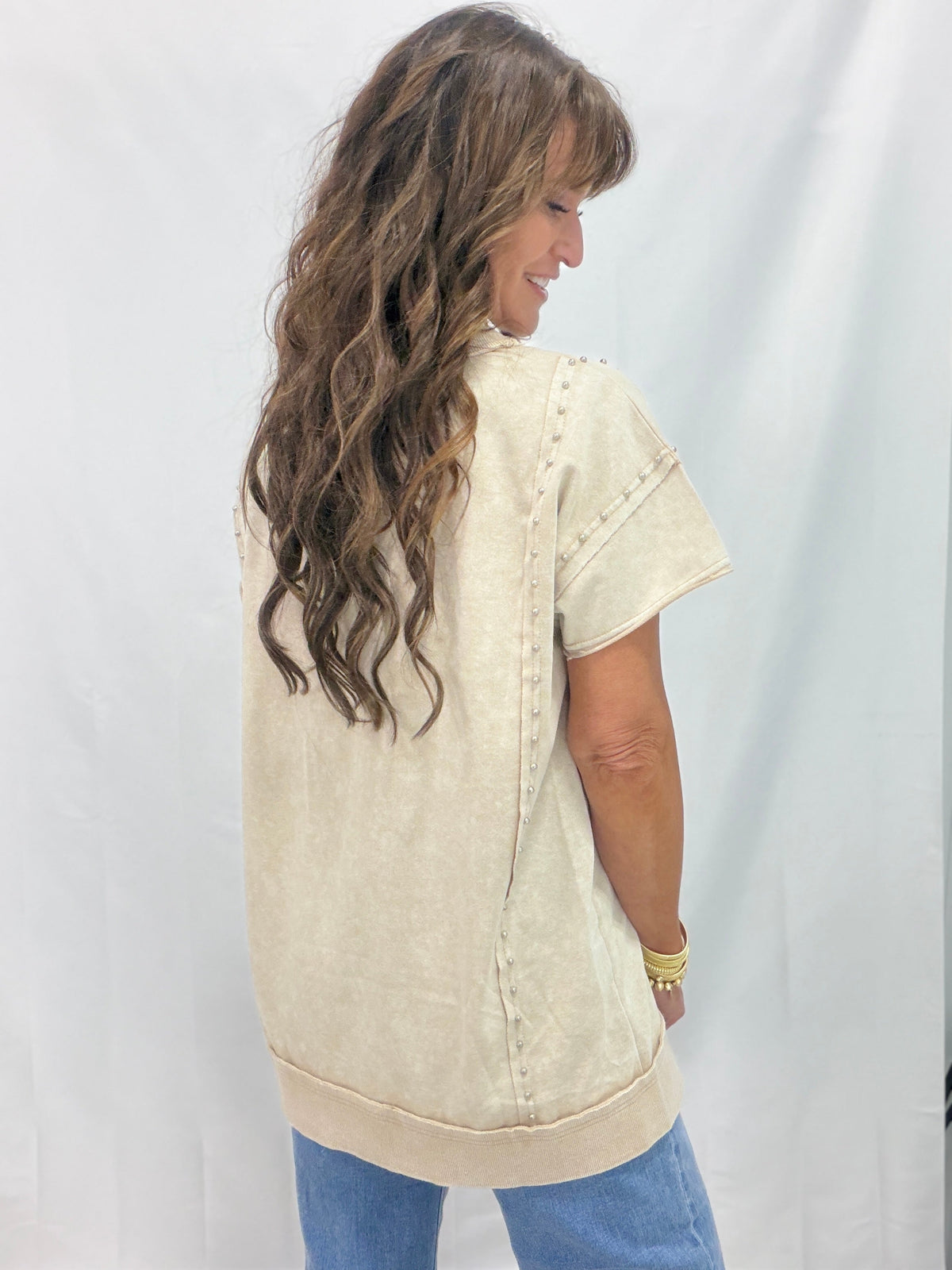 Baby Forever Short Sleeve Top In 2 Colors