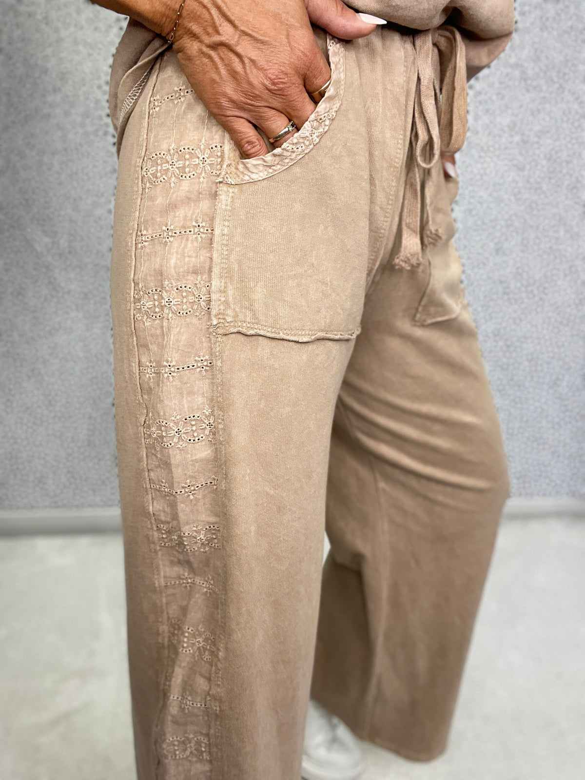 The Easy Drift Wide Leg Pants *Final Sale*