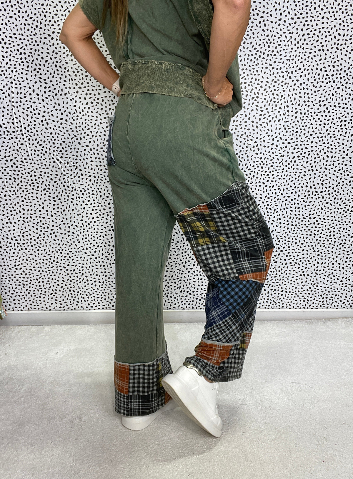 Woodland Patchwork Pants in 2 Colors
