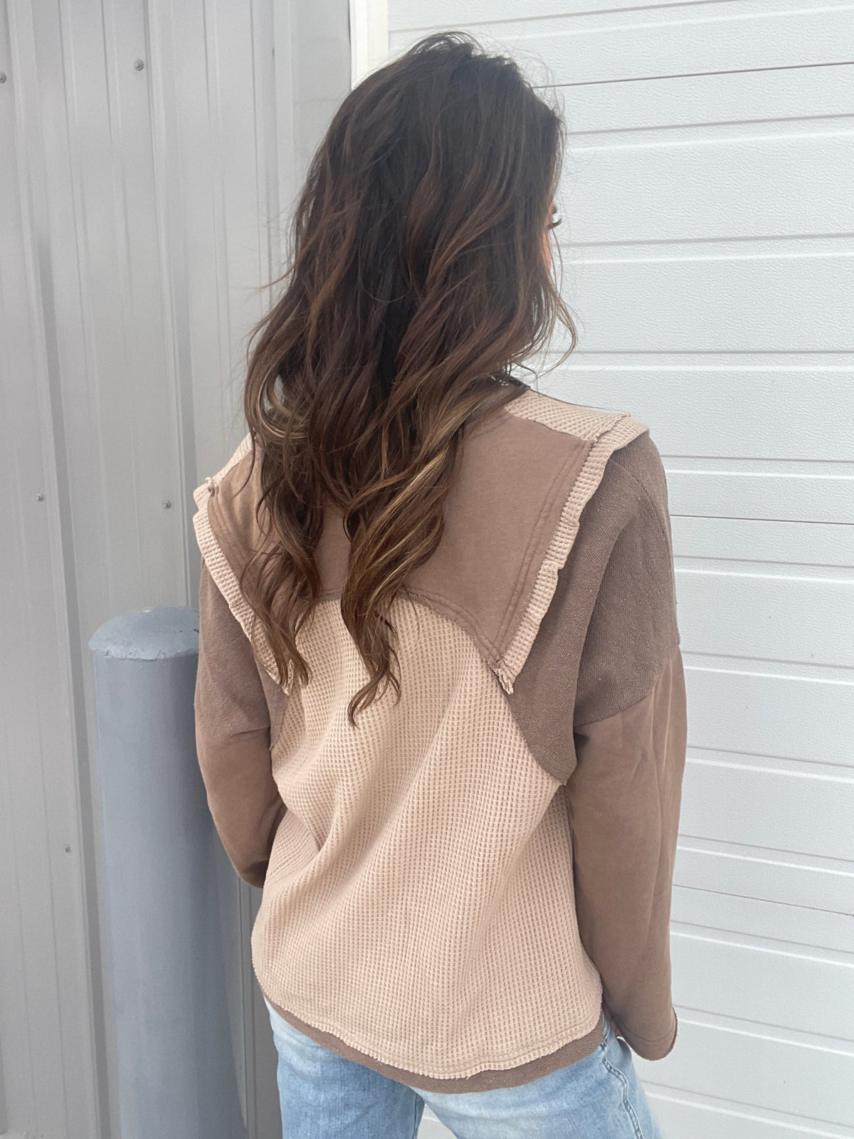 Pol Prove Me Wrong Waffle Knit Top in 2 Colors *Final Sale*
