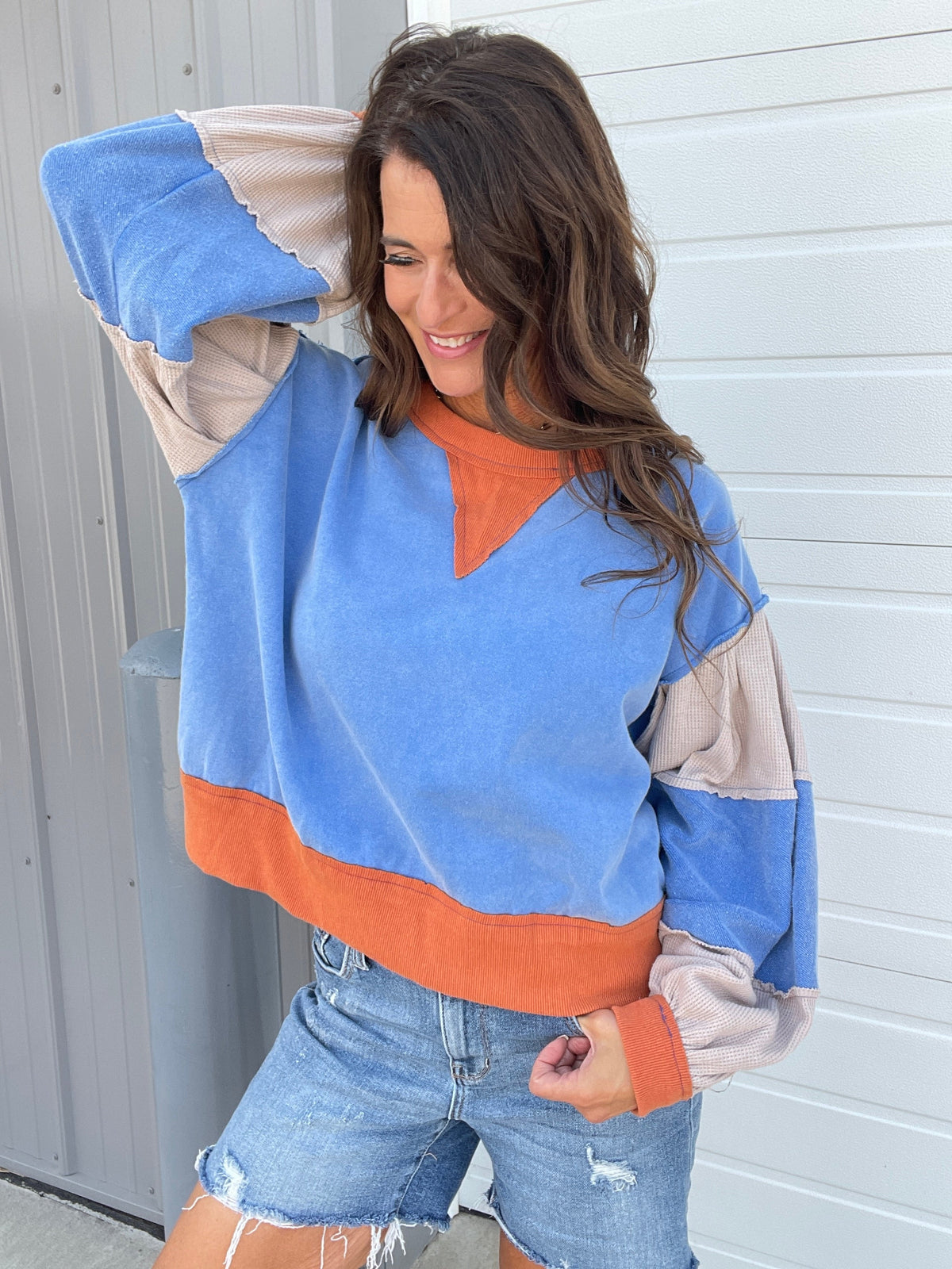 Pol Skip Ahead Long Sleeve Top *Final Sale*